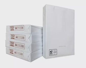 White Economy Ream A4 Copier Paper 70gsm 500 sheets Office Printing Laser Inkjet