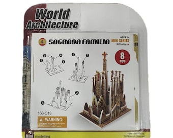 Sagrada Familia 3D Puzzle 8 Pieces Mini Architecture Spain UK
