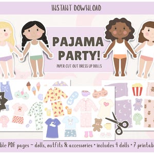 dress up printable sleep over Sleepover Coloring Pages: Top 36 Free Printable Designs