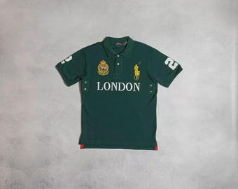 Polo Ralph Lauren Milan Italy #5 Polo Shirt Big Pony Chief Keef