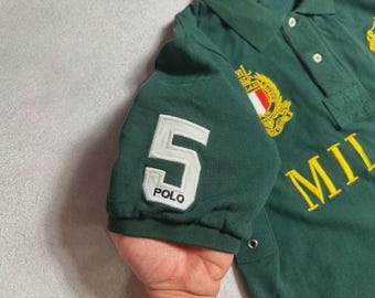 Polo Ralph Lauren Milan Italy #5 Polo Shirt Big Pony Chief Keef