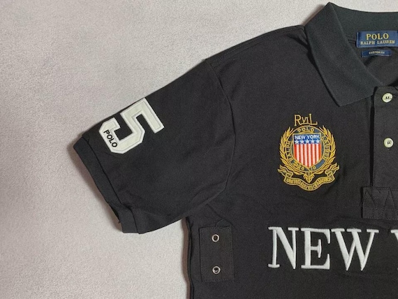 Polo Ralph Lauren T-shirt New York USA #5 Big Pony Luxury PRL