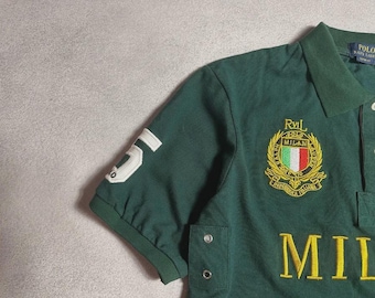 Polo Ralph Lauren Milan Italy #5 Polo Shirt Big Pony Chief Keef