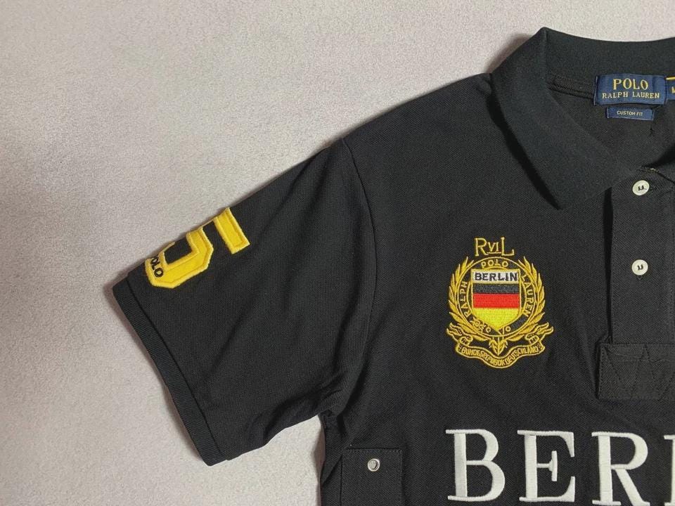 Ralph Lauren BERLIN ポロシャツ L Polo Ralph Lauren Shirt Berlin Germany # 5 Chief Keef PRL - Etsy