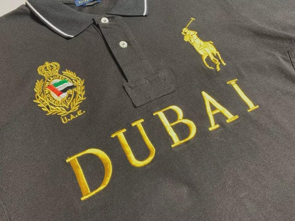 Polo Ralph Lauren Dubai #2 Polo Shirt Black Chief Keef - Etsy Israel