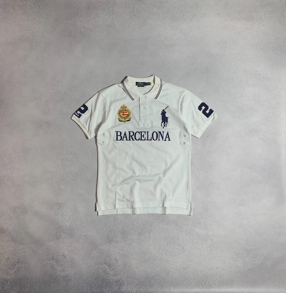 Polo Ralph Lauren Barcelona Spain #2 Big Pony Prl Y2K Chief Keef