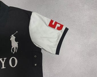 Polo Ralph Lauren Rare Polo T-shirt Tokyo #5 Big Pony Luxury PRL