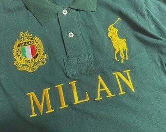 Polo Ralph Lauren Milan Italy #5 Polo Shirt Big Pony Chief Keef