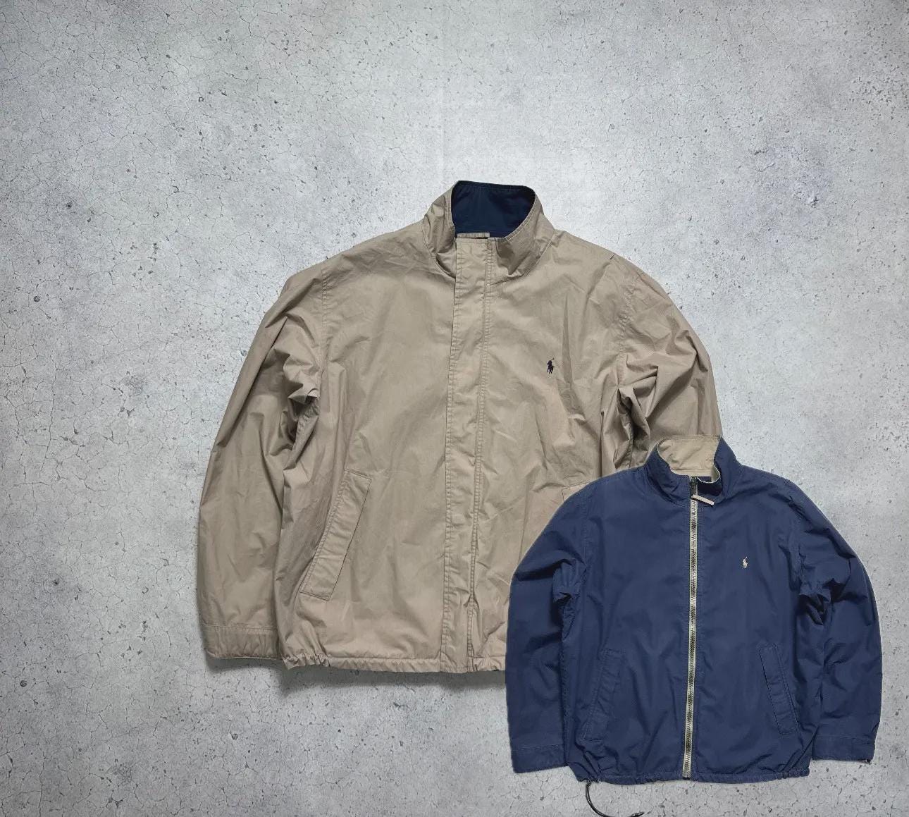 Polo Ralph Lauren Vintage Nylon Reversible Jacket Light PRL