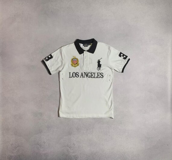 ポロ ラルフローレン ポロ Tシャツ ロサンゼルス USA #3 ビッグポニー 