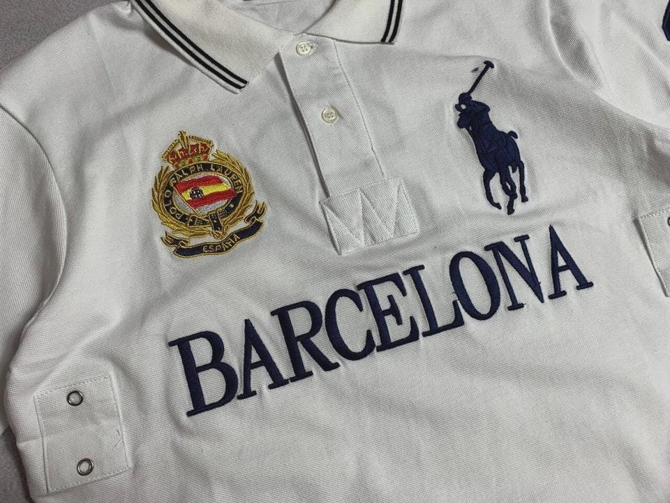 Polo Ralph Lauren Barcelona Spain #2 Big Pony Prl Y2K Chief Keef