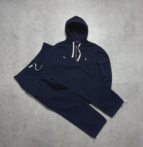 Polo Ralph Lauren Track Suit Vintage Zip Hoodie & Pants PRL - Etsy UK