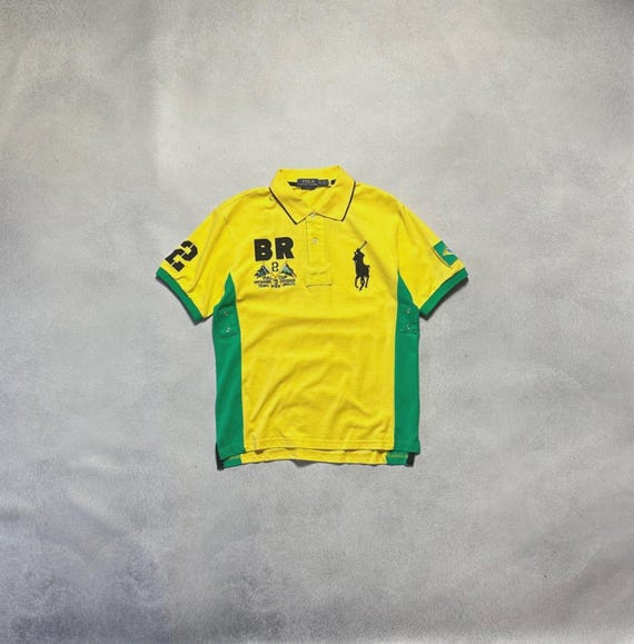 Polo Ralph Lauren Brazil #2 Chief Keef Big Pony Shirt - Etsy