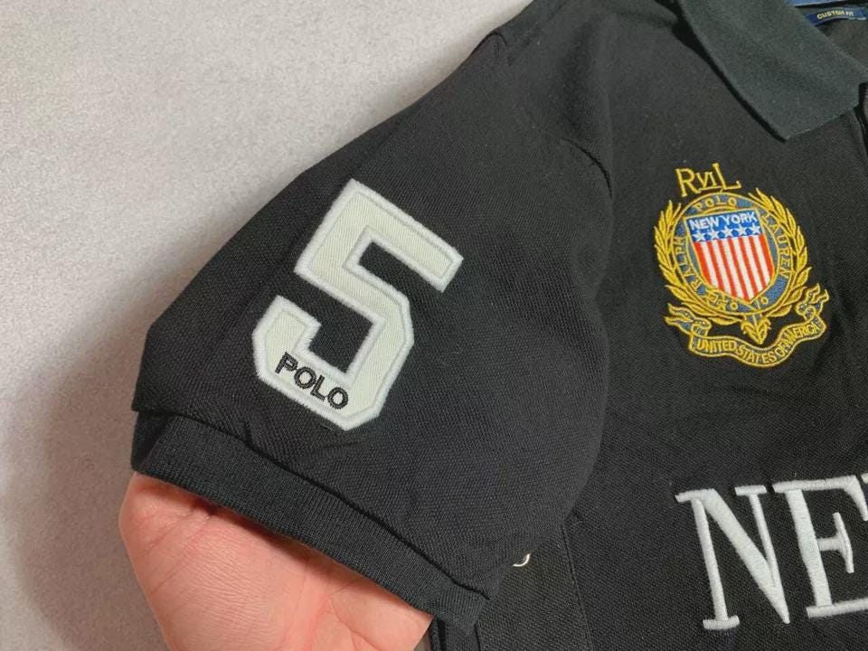 Polo Ralph Lauren T-shirt New York USA #5 Big Pony Luxury PRL