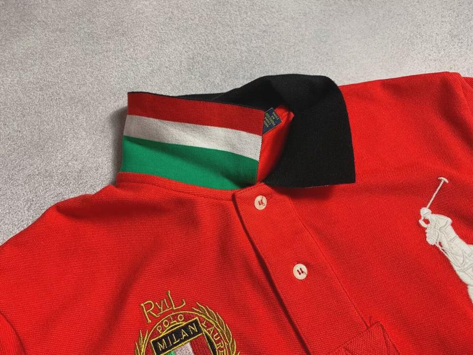 Polo Ralph Lauren Polo T-shirt Milan Italy #5 Big Pony Luxury PRL