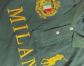 Polo Ralph Lauren Milan Italy #5 Polo Shirt Big Pony Chief Keef