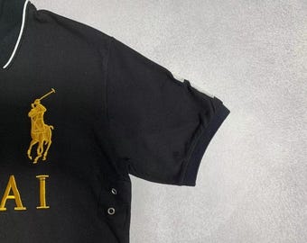 Polo Ralph Lauren Dubai #2 Polo Shirt Black Chief Keef - Etsy Polo Ralph Lauren Dubai #2 Polo Shirt Black Chief Keef - Etsy