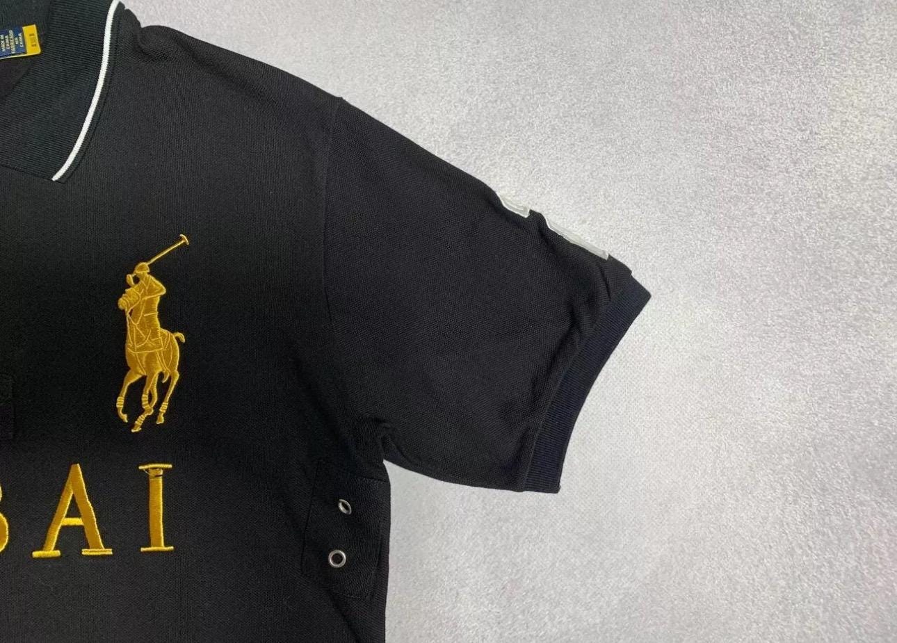 Polo Ralph Lauren Dubai #2 Polo Shirt Black Chief Keef - Etsy
