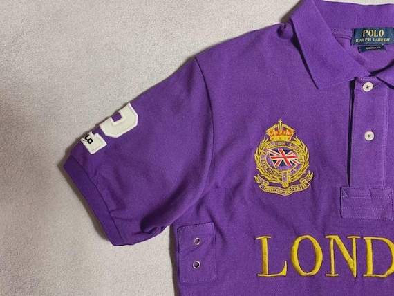 Polo Ralph Lauren Polo T-shirt London England #2 Big Pony Luxury