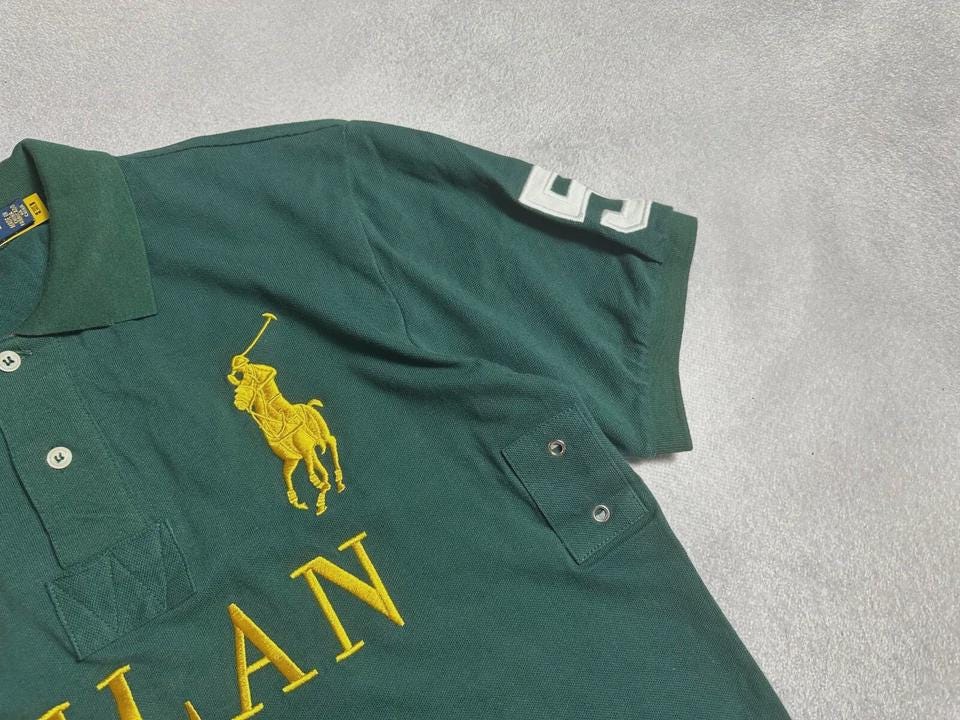 Polo Ralph Lauren Milan Italy #5 Polo Shirt Big Pony Chief Keef