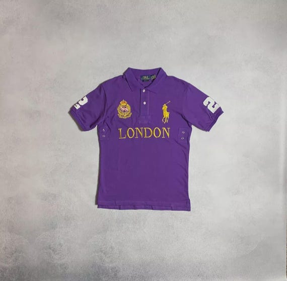 Polo Ralph Lauren Polo T-shirt London England #2 Big Pony Luxury