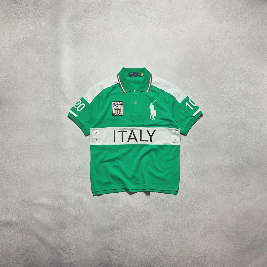 Polo Ralph Lauren Italy #10 Chief Keef Polo Shirt PRL Big Pony - Etsy