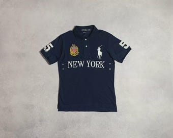 Polo Ralph Lauren T-shirt New York USA #5 Big Pony Luxury PRL
