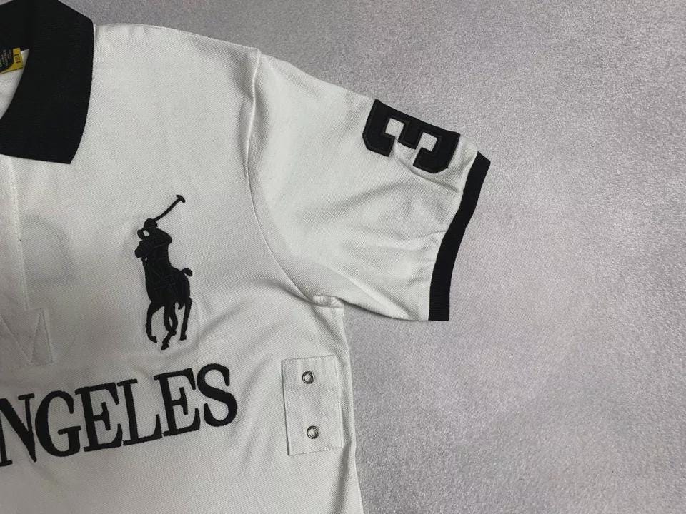 Polo Ralph Lauren Polo T-shirt Los Angeles USA #3 Big Pony Luxury