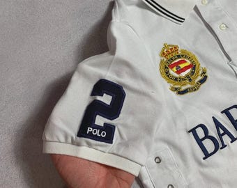Polo Ralph Lauren Barcelona Spain #2 Big Pony Prl Y2K Chief Keef