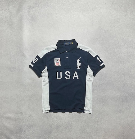 Polo Ralph Lauren USA #10 Chief Keef Big Pony Polo Shirt - Etsy