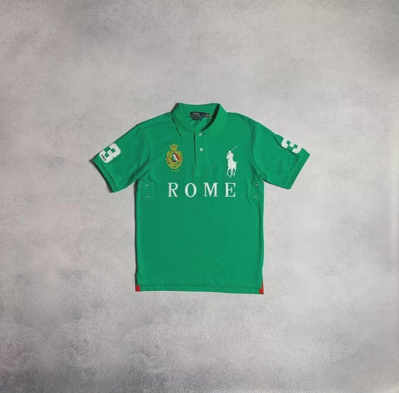 Polo Ralph Lauren Polo T-shirt Rome Italy #3 Big Pony Luxury PRL