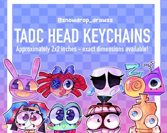 TADC HEAD KEYCHAINS - Preorder
