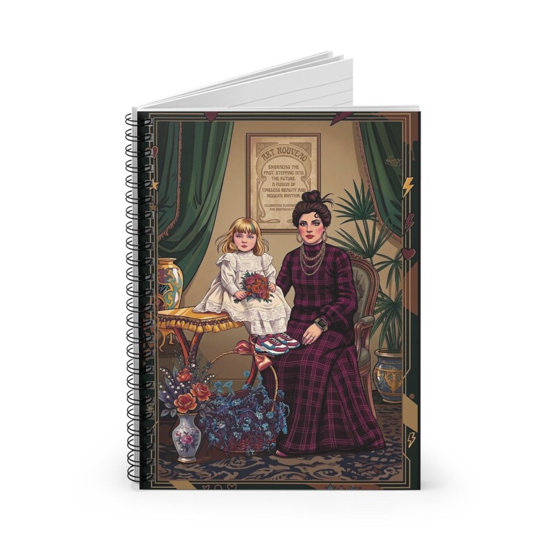 Altered Vintage Journal | Quirky Edwardian Notebook | Dark Academia ...