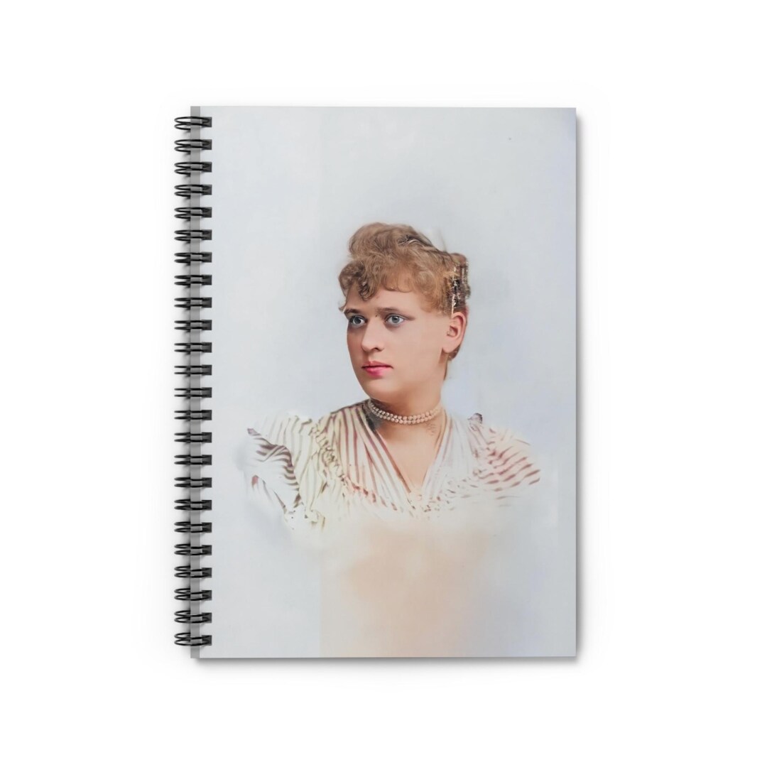 1890s Woman Portrait Spiral Notebook | Antique Art Journal - Etsy