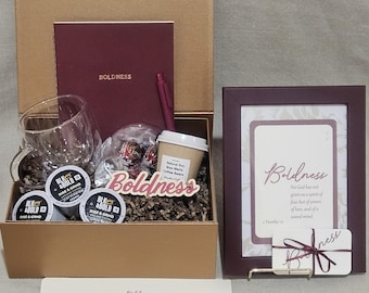 Boldness Themed Gift Box for Christian Devotions