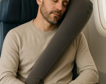 Inflatable Travel Pillow | Neck & Head Support Cushion