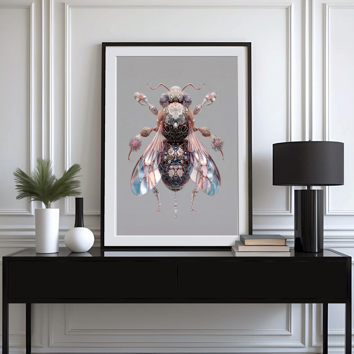 Whimsical Insect Illustration Print - Etsy