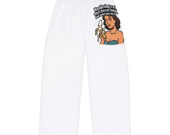 Men's Pajama Pants, Fun Design, Relaxed Fit Lounge Pants