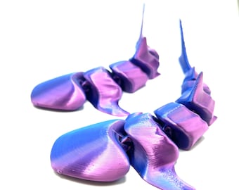 Neon Fin Shark - Single Piece – emphasizes the iridescent ocean-like colors.
