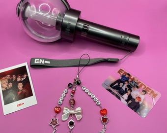 Customizable K-Pop Phone Charm/Light Stick Charm