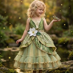 princess tiana dress for sweet 16 Princess Tiana Inspired Dress: Custom Birthday Costume