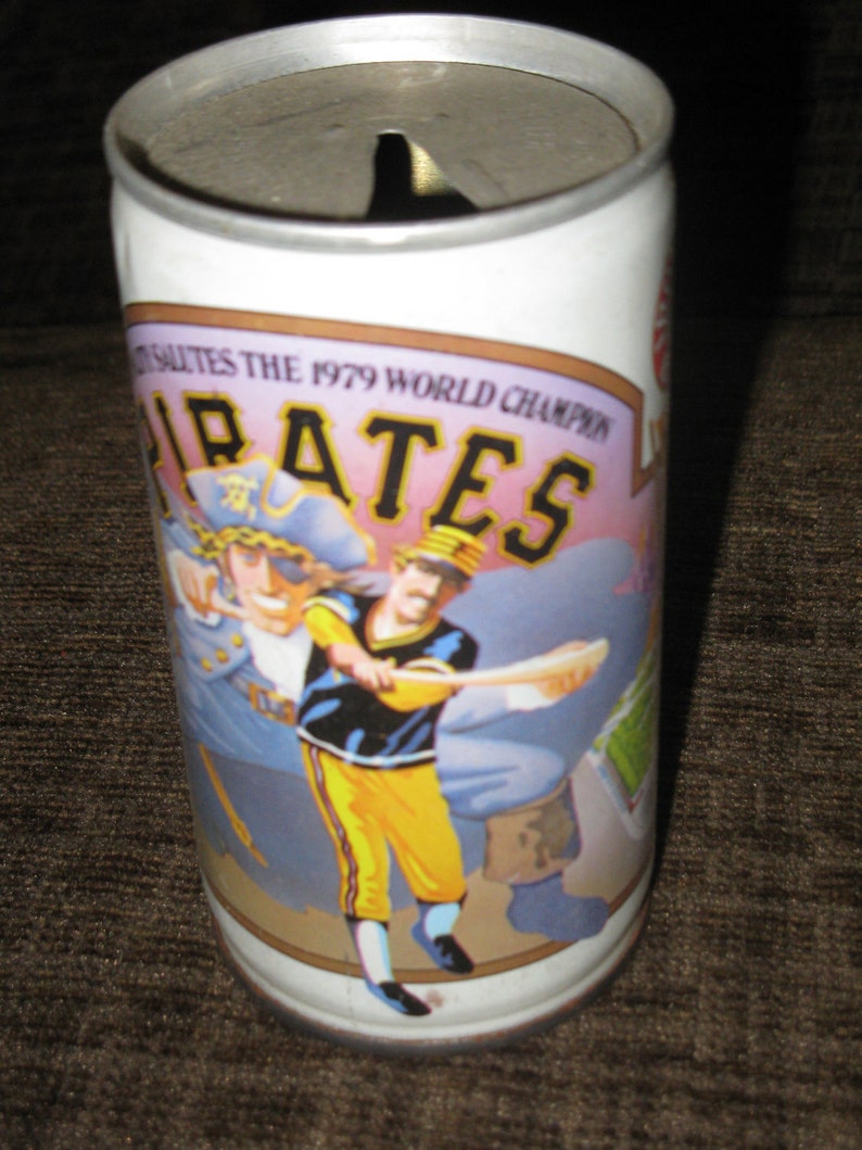 1979 Collectible Pittsburgh Pirates Iron City Beer Can 9 of Etsy