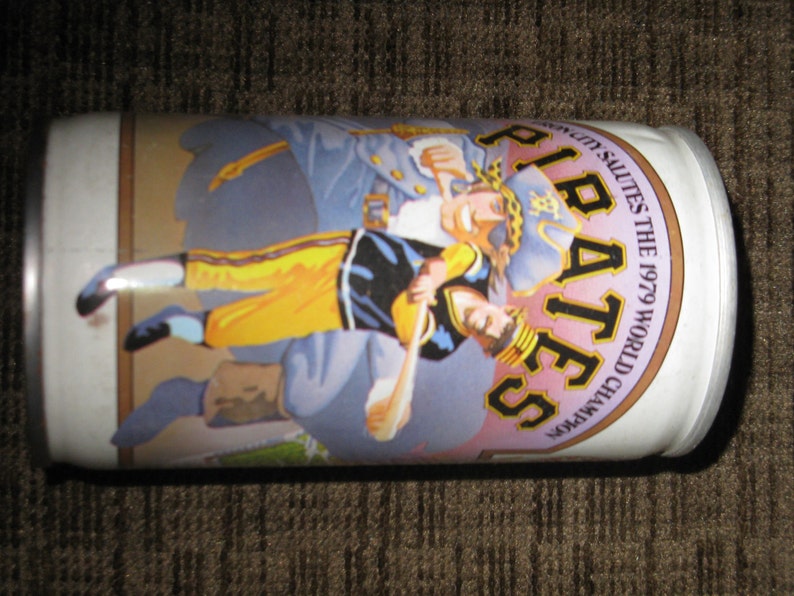 1979 Collectible Pittsburgh Pirates Iron City Beer Can 9 of Etsy