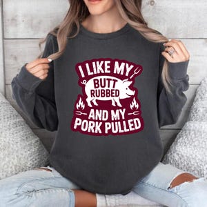 BBQ-t-shirt PNG | Roligt grillcitat | Pappas sommart-shirt 300 DPI bild 4