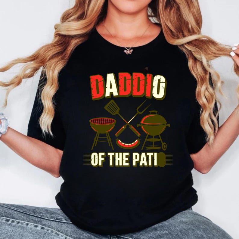 BBQ-t-shirt PNG | Roligt grillcitat | Pappas sommart-shirt 300 DPI bild 10