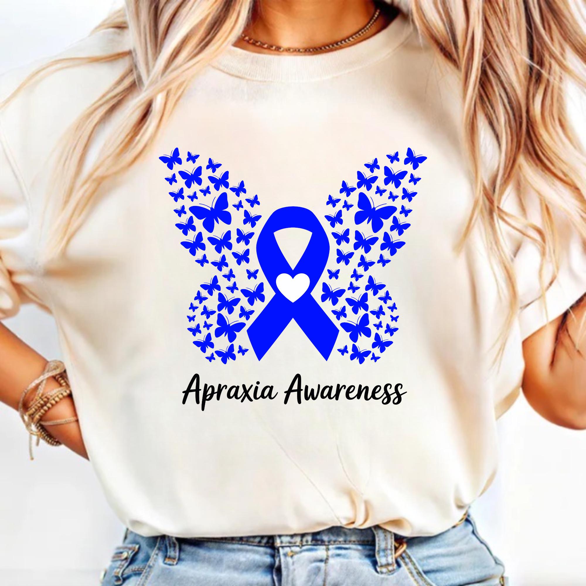 Apraxia Awareness PNG SVG Bundle | Blue Ribbon Clipart - Etsy