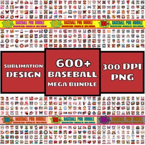 Pacchetto PNG di baseball / Disegni per il giorno della partita e fiocchi da civetta / Download digitale per sublimazione in stile stadio retrò