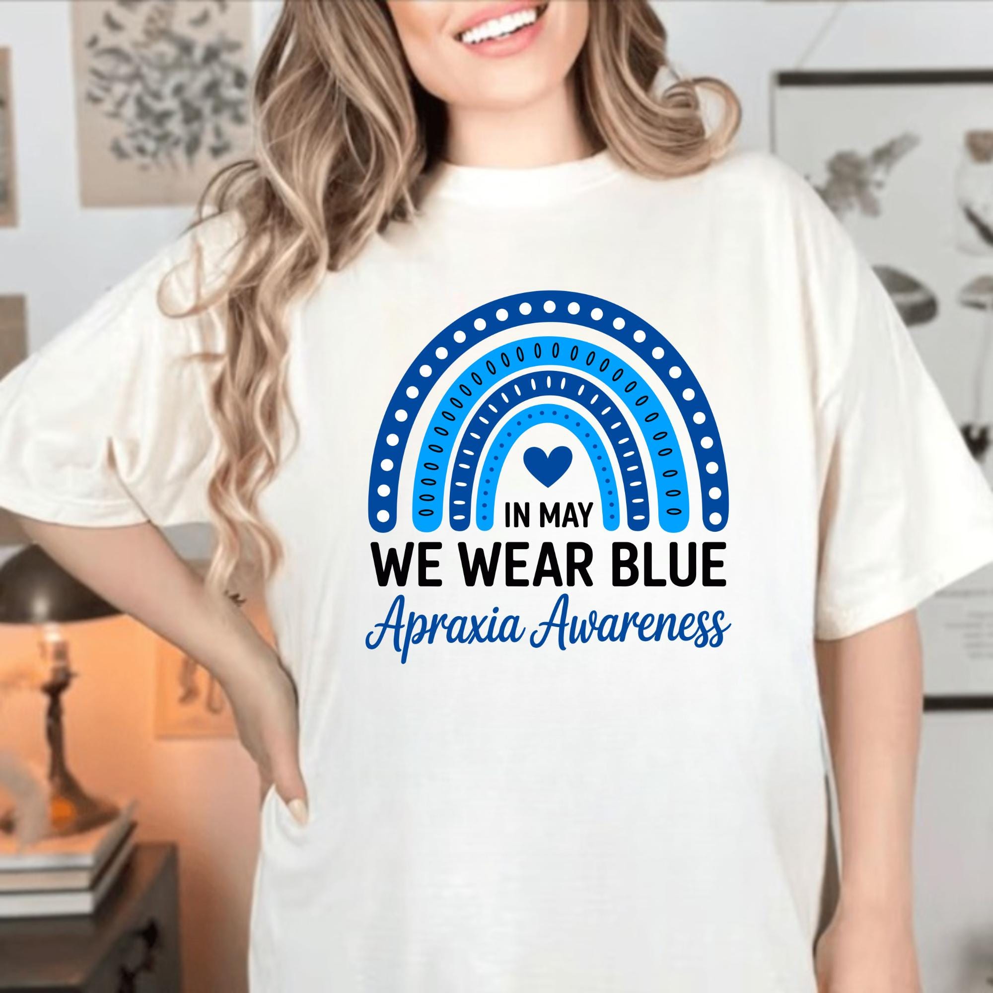 Apraxia Awareness PNG SVG Bundle | Blue Ribbon Clipart - Etsy