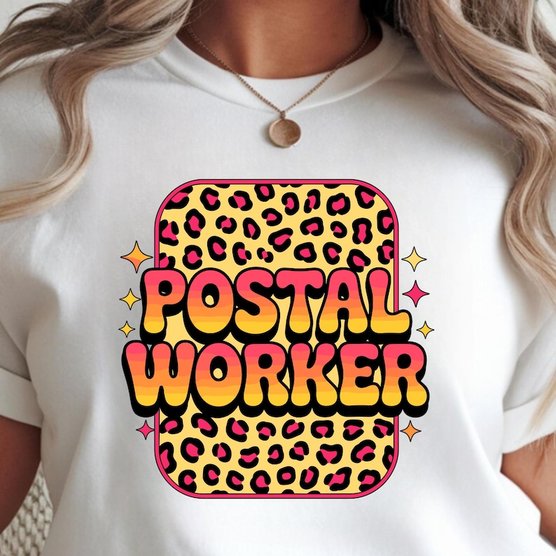 Postal Worker Clipart: Funny Mail Carrier PNG SVG Bundle (digital ...