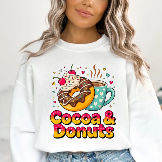 Donut Lover PNG + SVG Bundle | Funny Food Sayings | Dunkin Donuts